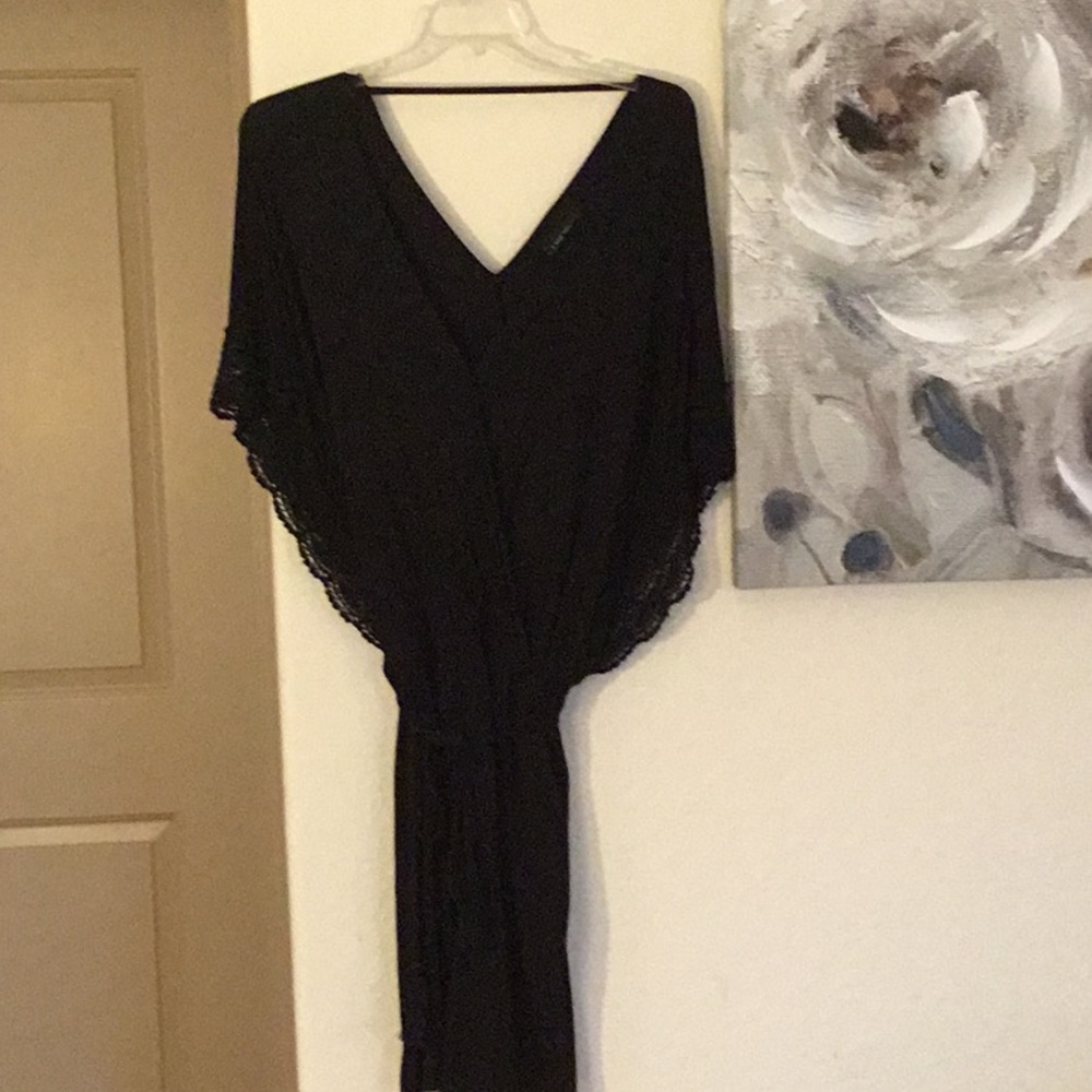 Crochet Sleeve-Deep V - Romper